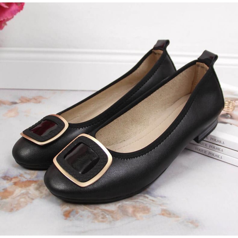 Bailarinas de couro Filippo W PAW334A preta preto 2