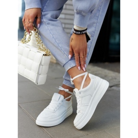 FG2 Tênis esportivo feminino branco New Haven 1