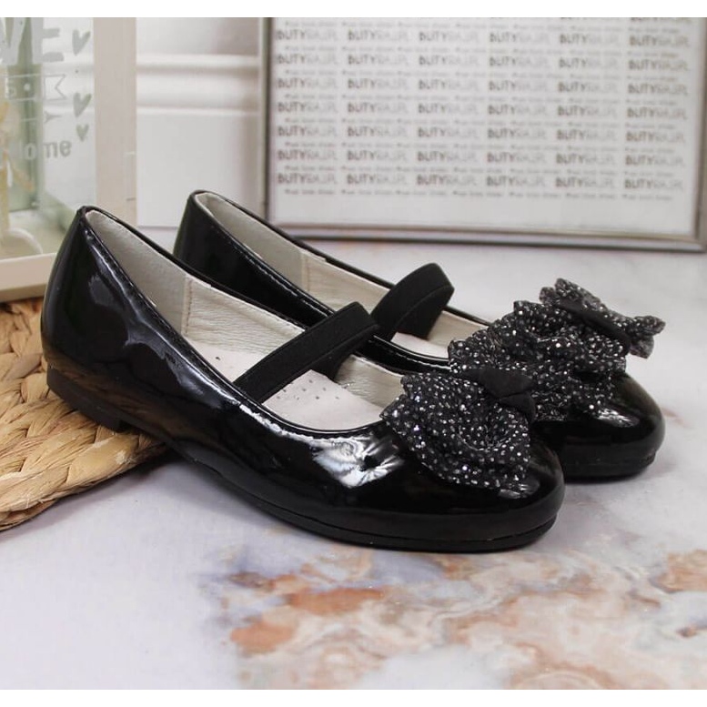 Bailarinas negras S. Bararski Jr. OLI154A preto 2