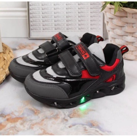 Sapatos sola brilhante News Jr EVE348 preto 2