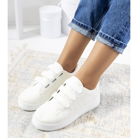 Tênis branco na plataforma Nizza 1