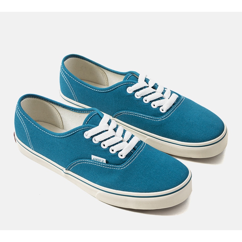 Tênis masculino linho turquesa azul verde 1