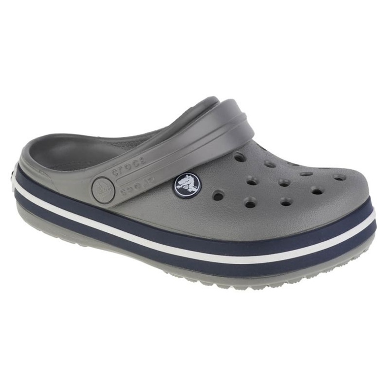 Chinelos Crocs Crocband Clog K 207006-05H cinza 1