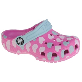 Crocs Classic Easy Icon Clog K Jr 207592-6SX rosa 1 Crocs Classic Easy Icon Clog K Jr 207592-6SX rosa 1