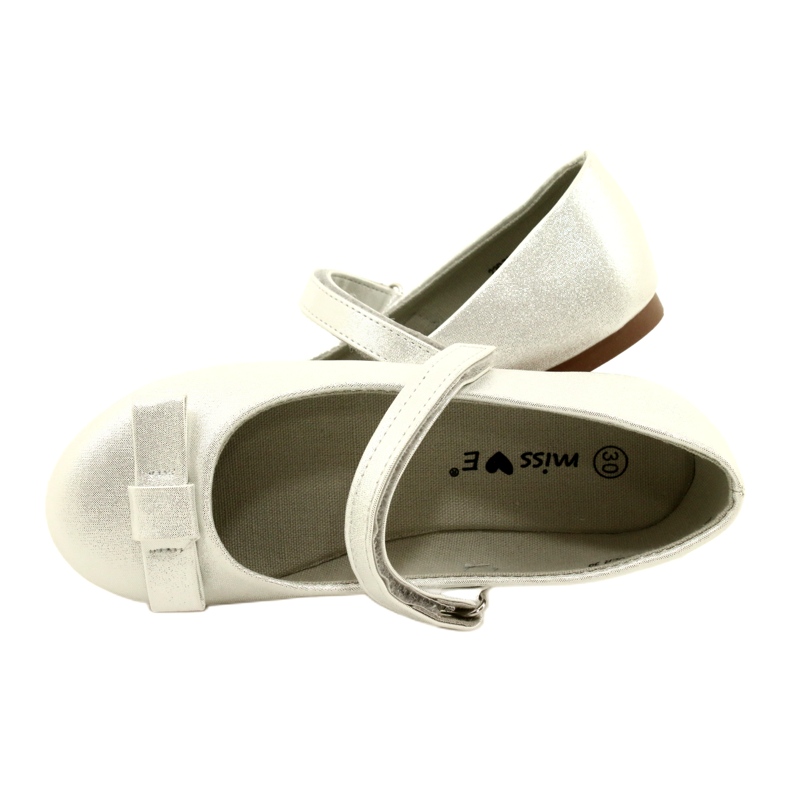 Miss Bailarinas para meninas com um arco de prata 4