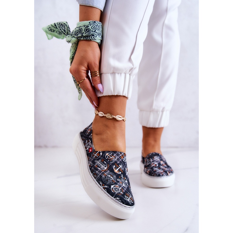 Tênis feminino slip on Memory Foam Big Star JJ276012 Preto 1