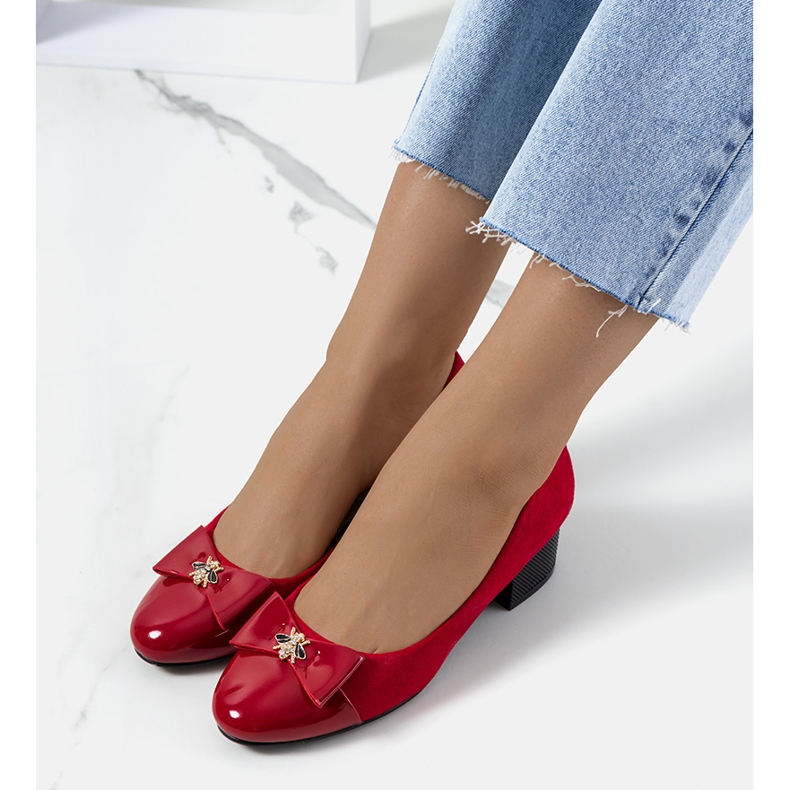 Sapatilhas vermelhas de mulher Sharona vermelho 1 Sapatilhas vermelhas de mulher Sharona vermelho 1