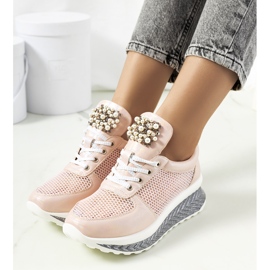 Tênis holográfico rosa Saggers 1