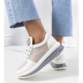 Tênis holográfico branco Saggers 2