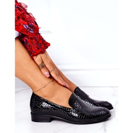 Mocassins Lacados Vinceza 21-10674 Preto 5