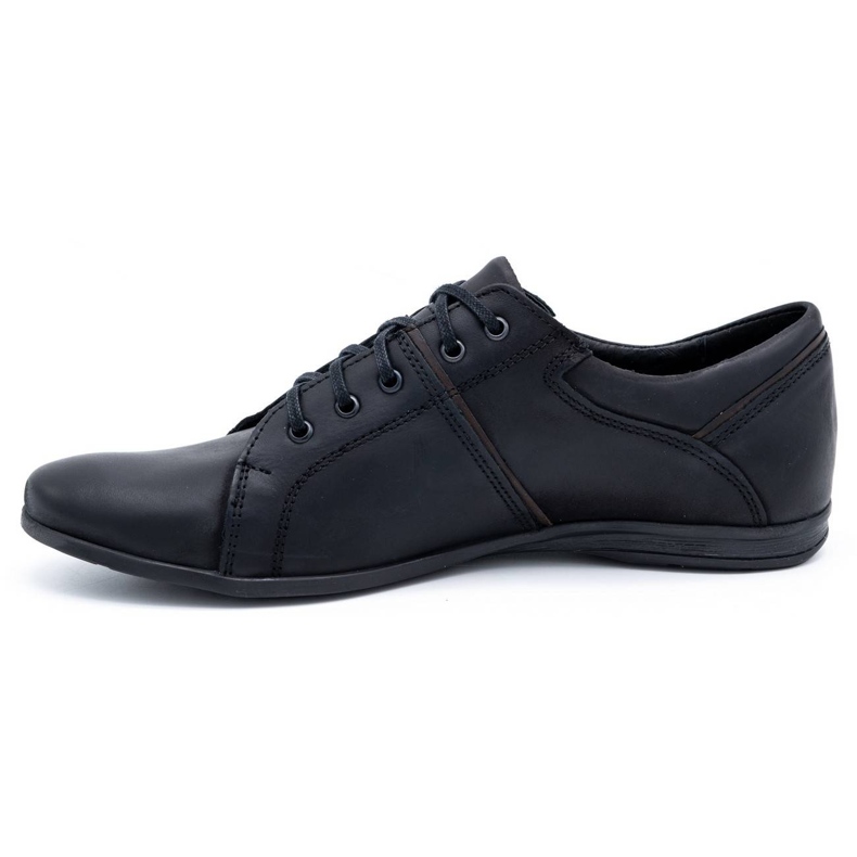 Polbut Sapatos masculinos negros C25 preto 1