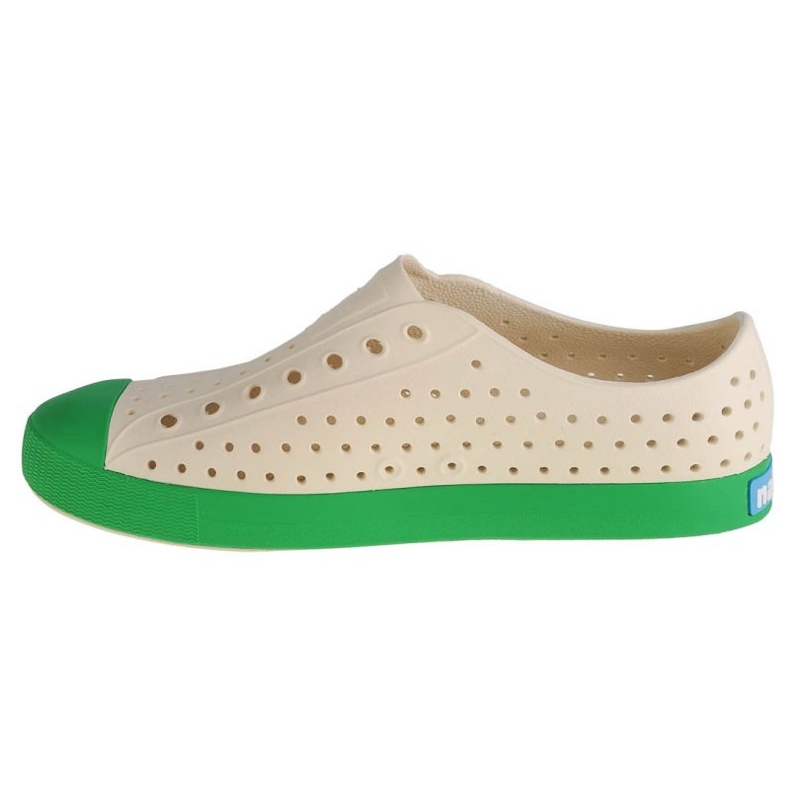 Sapatos Native Jefferson 11100100-1865 bege / creme, verde crua 1