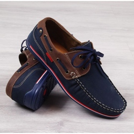 Mocassins casuais Gregor M GRE1774A azul marinho azul-marinho 1