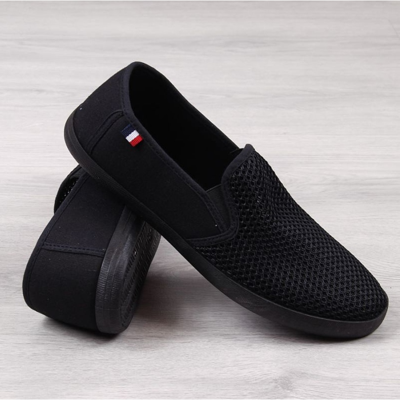 Atletico Tênis preto Atlético M ATC312A vazado 1