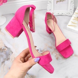 Sandálias no poste de Vinceza W JAN107C rosa 1 Sandálias no poste de Vinceza W JAN107C rosa 1