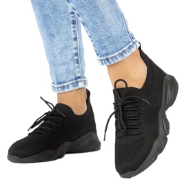 Filippo DTN2184/22 Black Women's Socks Sports Shoes preto 3