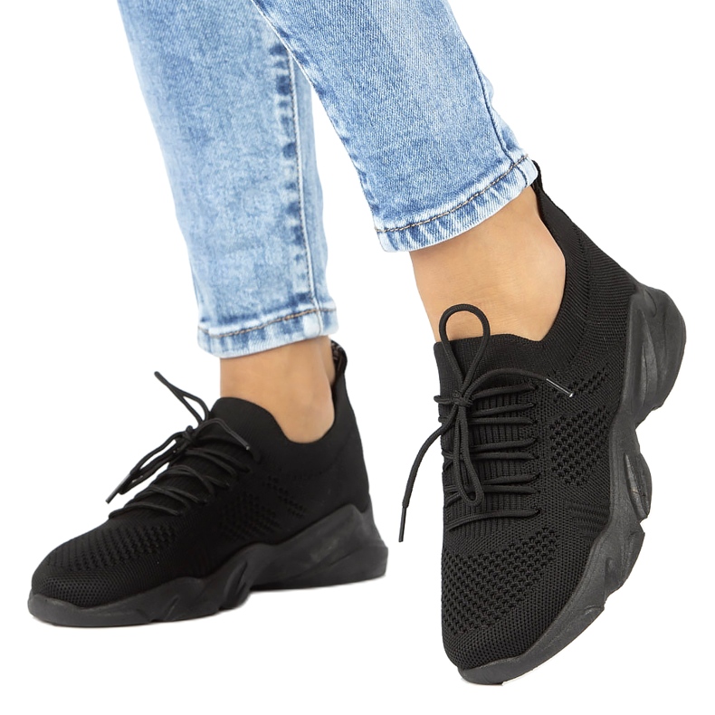 Filippo DTN2184/22 Black Women's Socks Sports Shoes preto 3