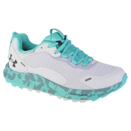 Tênis de corrida Under Armour Charged Bandit Tr 2 Sp W 3024 763-102 branco cinza 1