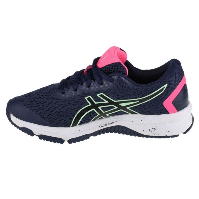 Asics GT-1000 9 Gs Jr 1014A150-400 azul marinho rosa 1 Asics GT-1000 9 Gs Jr 1014A150-400 azul marinho rosa 1