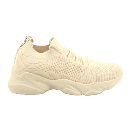 Filippo DTN2184/22 Meias bege. 1