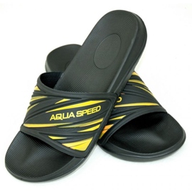 Chinelos Aqua-Speed ​​Idaho M, col. 18 preto amarelo 1