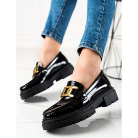 Mocassins da moda La.Fi preto 1