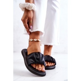 S.Barski Chinelos Femininos Pretos Clássicos Femininos 1