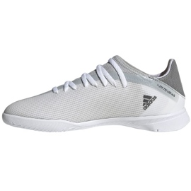 Chuteiras Adidas X Speedflow.3 In Jr FY3315 cinza, branco tons de cinza 1