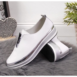 Sapatos de couro T.Sokolski W SCA153A branco 2