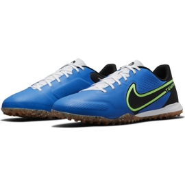 Chuteira Nike Tiempo Legend 9 Academy Tf M DA1191-403 azul 2