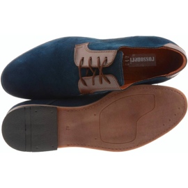 Olivier Sapatos formais masculino 102 azul marinho 1