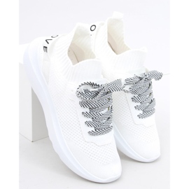 Calçado esportivo Otino White meias branco 1