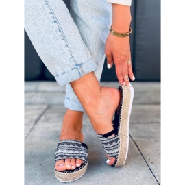 PA1 Alpercatas femininas Nour Black preto 2