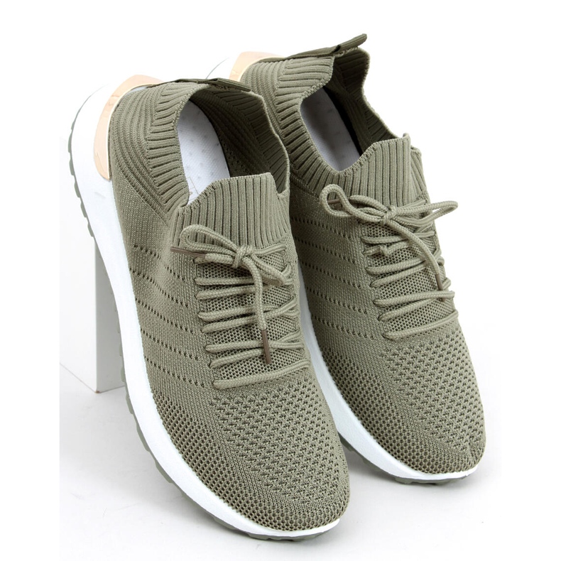 Tênis esportivo Bello Green meia verde 1