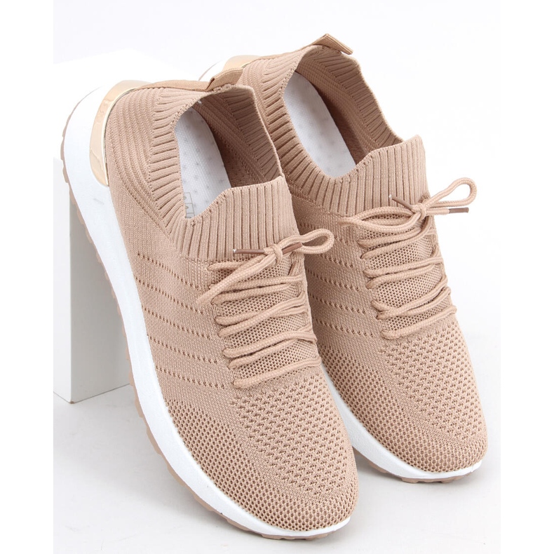 Meias Bello Khaki bege 1