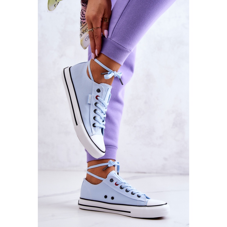 Tênis baixo feminino Big Star JJ274A004 Azul 2