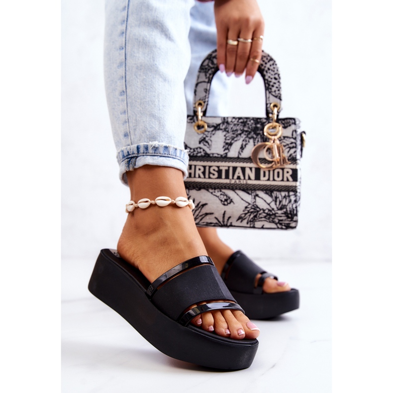 Chinelos femininos perfumados ZAXY HH285197 Preto 2