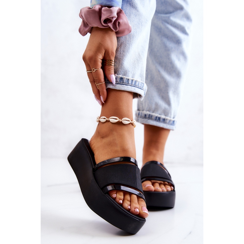 Chinelos femininos perfumados ZAXY HH285197 Preto 1