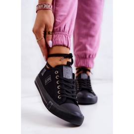 Tênis Baixo Clássico Big Star JJ274257 Preto 1