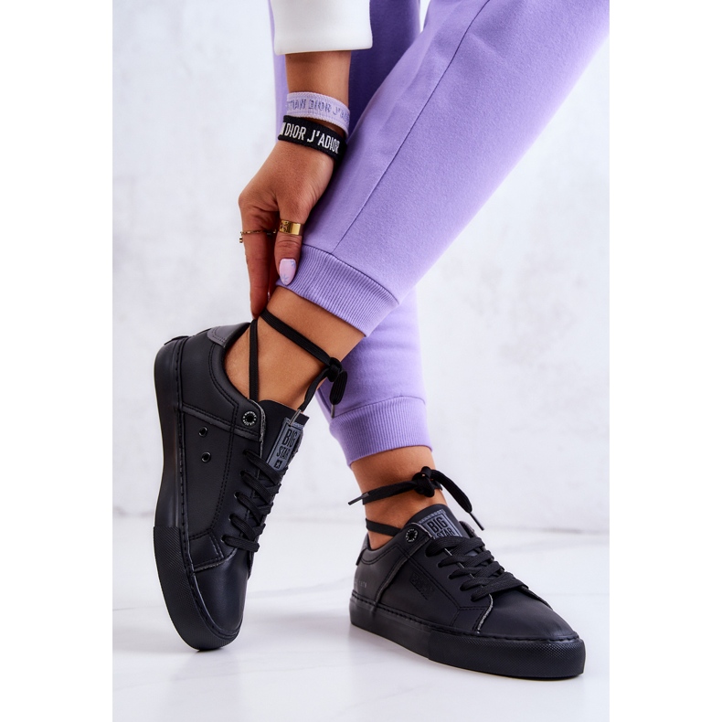 Tênis de couro Big Star JJ274214 Preto 2