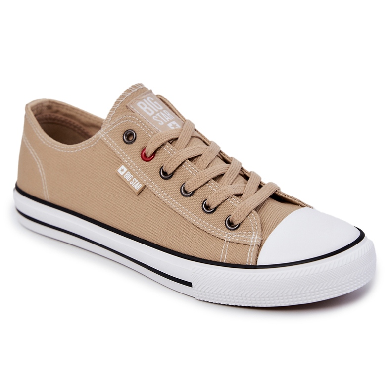 Tênis baixo masculino Big Star JJ174382 Bege 1