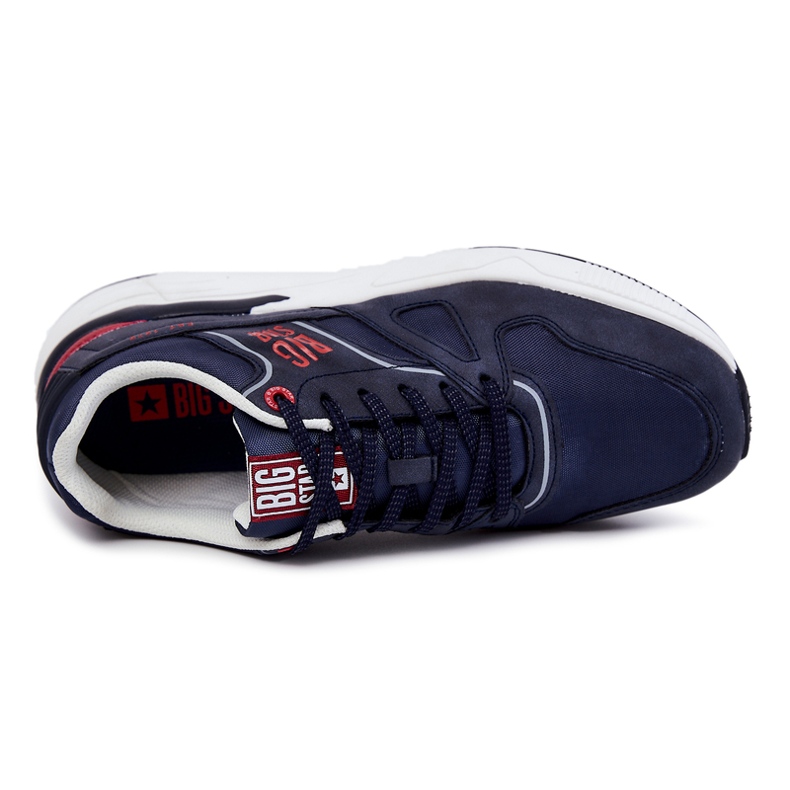Tênis masculino Big Star JJ174277 Azul marinho 2