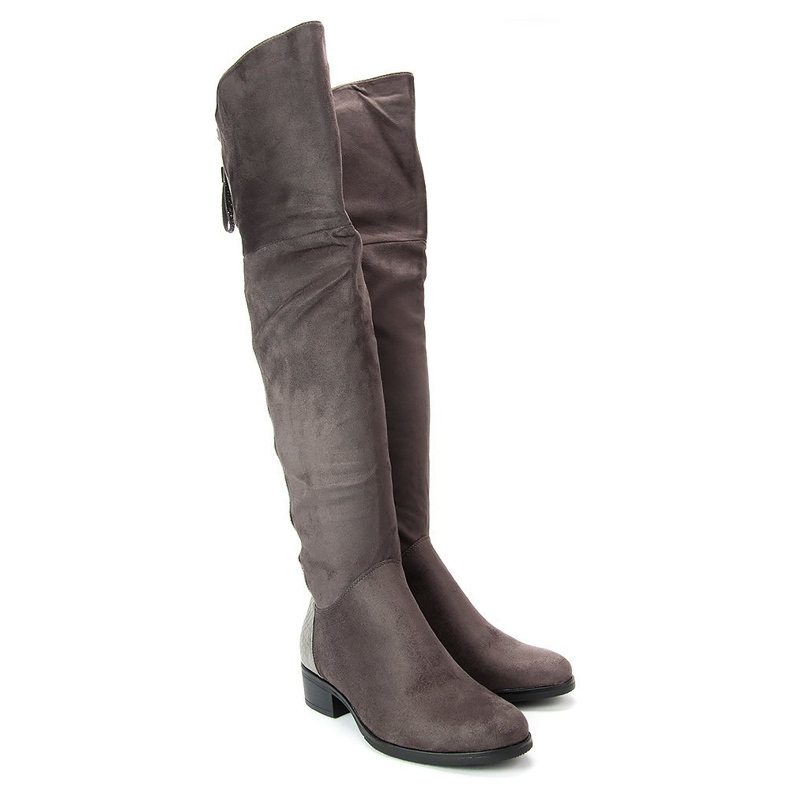 Botas cinzentas Filippo DKZ379 / 17 Gr castanho cinza 2