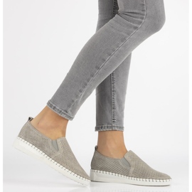 Sapatos FILIPPO DP063 / 19 Gr Cinza azul marinho 1