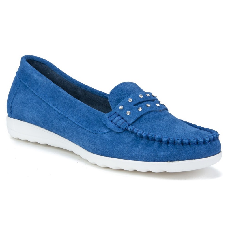 Mocassim azul Filippo 10092 W. 1