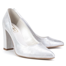 Bombas Filippo 2571 Dubai prata 2