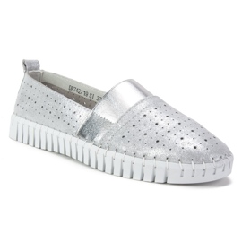 Sapatos Filippo DP742 / 19 Si Silver prata 1