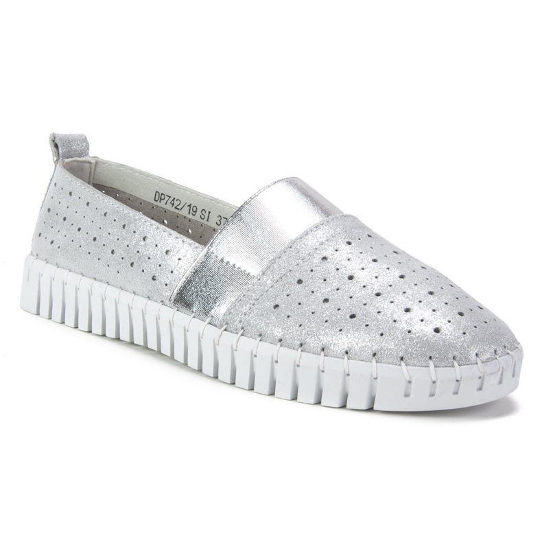 Sapatos Filippo DP742 / 19 Si Silver prata 1 Sapatos Filippo DP742 / 19 Si Silver prata 1