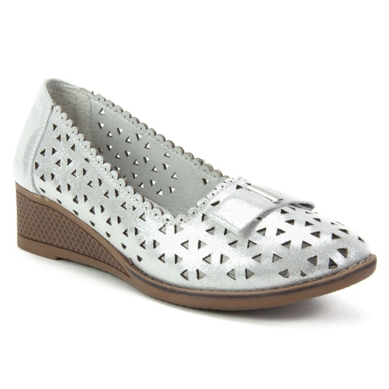 Sapatos Filippo DP752 / 19 Si Silver prata 1 Sapatos Filippo DP752 / 19 Si Silver prata 1