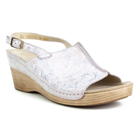 Sandálias Filippo 2216-160-01-1 Figa cinzenta branco rosa cinza 1